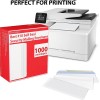 Splendoress 1000 Count White Envelopes High Quality Security Printing Windowless
