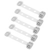 Child Safety Cabinet Proofing Double Lock Adjustable Strong Adhesive Baby