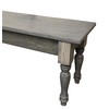 Ezekiel and Stearns Driftwood Grey English Farmhouse Bench (48)