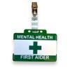 Mental Health First Aider ID Badge, Double Card Holder &