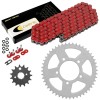 Suzuki Red O-Ring Drive Chain & Sprockets Kit for Suzuki