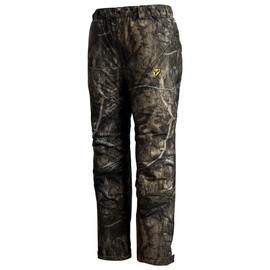 Blocker Outdoors Shield Series Drencher Men's Insulated Late Season Breathable Waterproof Rain Camo Hunting Pants (MO Country DNA, Large)