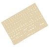 English Keyboard Stickers, Universal Computer Laptop Replacement Keyboard Letters Transparent