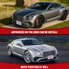 No Drill Front License Frame Compatible with Bentley Continental Bentley