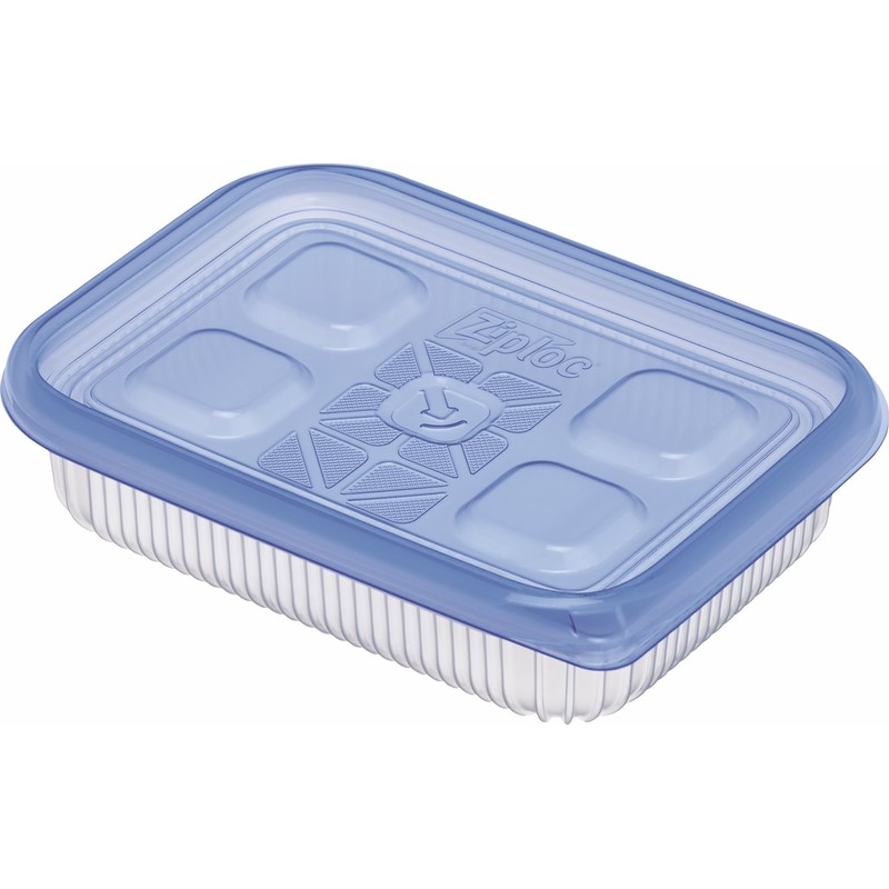 Ziploc Containers, Rice Storage Containers, Thin, Pack of 2