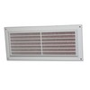 Air Ventilation Plastic Grill Cover 130mm x 300mm/White