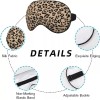 UNIMI 2 Pack Leopard Print Sleep Mask Soft Eye Mask
