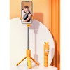 Cute Cartoon Puppy Selfie Stick Tripod 26.4 Inch Extendable Handheld