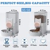 kathson Rabbit Gravity Auto Feeder Set 35oz Hanging Automatic Food