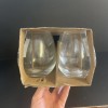 Grasslands Road - Chalkboard Stemless Wine Glasses 16oz Set Of
