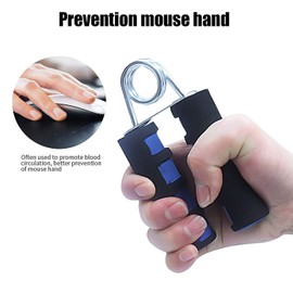 GOCART WITH G LOGO Hand Grip Strengthener for Kids Elderly, Soft Foam Hand Wrist Power Grip Strength Training Fitness Grips Gym Exerciser Gripper