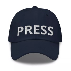 yesterday Press News Journalist Photographer hat