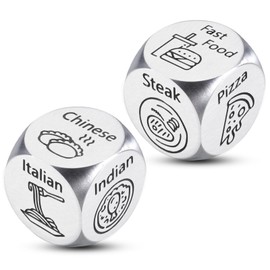 11th Anniversary Steel Gifts Iron 6th Anniversary Giifts Funny Wedding Engagement Gifts for Couples Girlfriend Boyfriend Birthday Gift Ideas Date Night Dice Bridal Shower Birthday Gifts for Husband