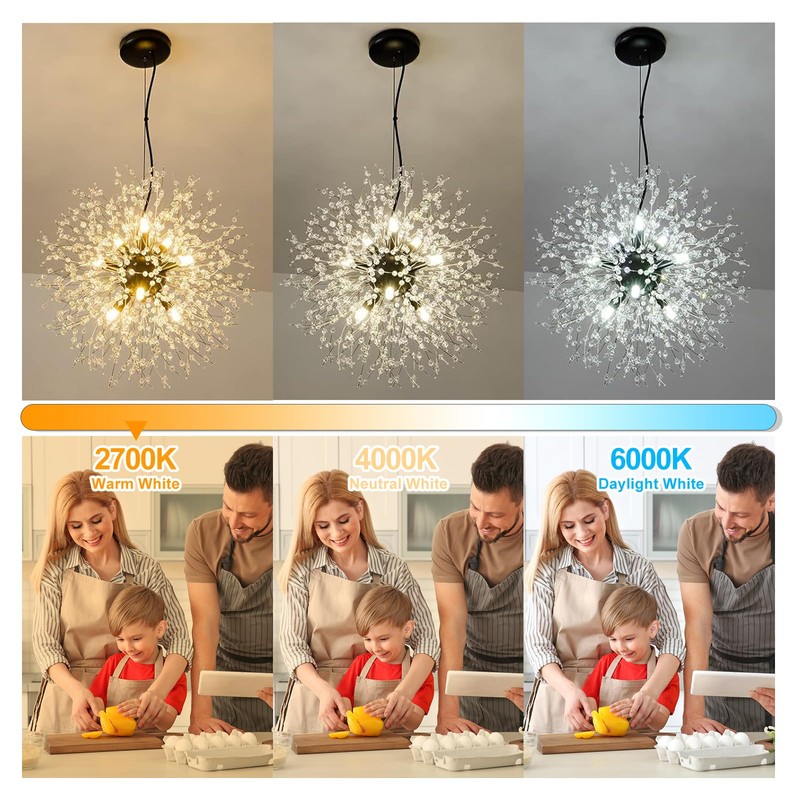 G9 LED Bulb Dimmable, 2700K Warm White, T4 Chandelier Light