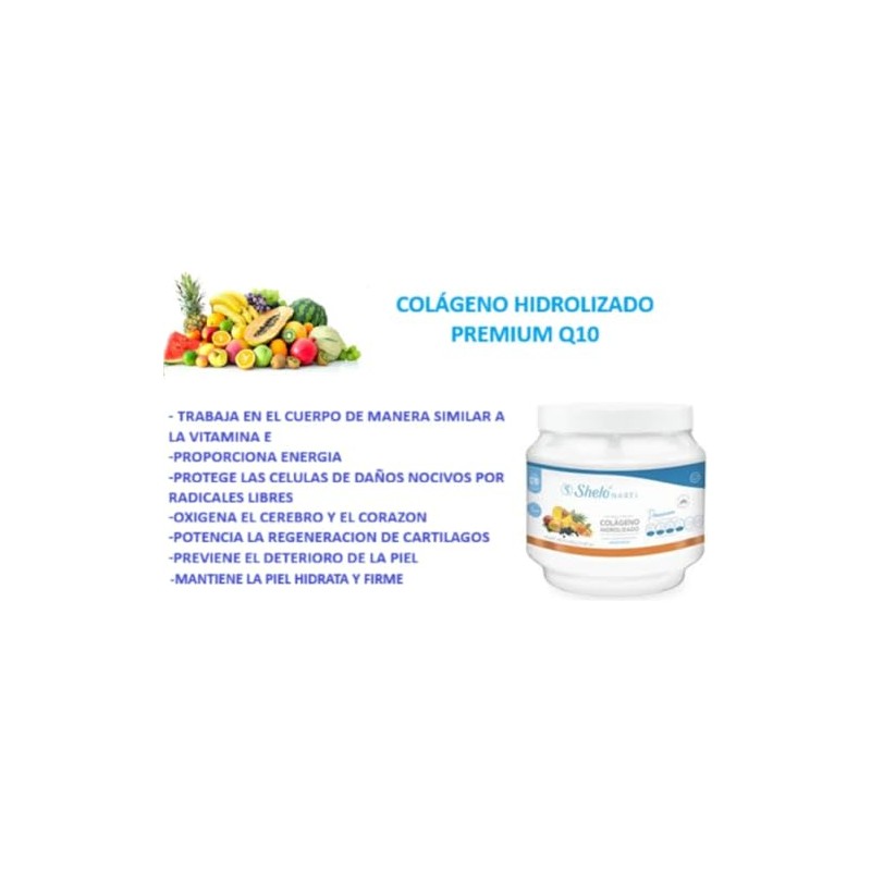 Premium Q10 Shelo Nabel | Suplemento Alimenticio con Coenzima Q10
