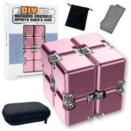 MARUHADO Infinity Cube Fidget Toy Fidget Cube Fidget Play Adult Infinity Cube edc Toy ADHD Pink