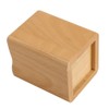 Pen Stand, Wooden, Square, Multifunctional, Pen Stand, Stylish, Brush-raised, Wood,