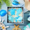 WinnerWhy 24 Pcs Summer Ocean DIY Painting Ceramic Kit Coastal