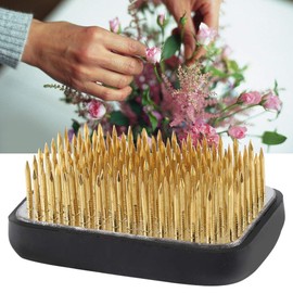 MAGT Professional Flower Arrangement Pin, Square Flower Arrangement Pin, Ikebana Kenzan Flower Decoration, Fixed Arrangement Tool, Suitable for High-End Club, Garden, Hotel and Home Decoration