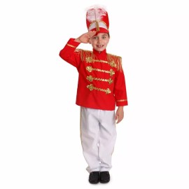 Dress Up America Drum Major Costume For Kids - Red Marching Band Uniform By Dress Up America - Large 12-14