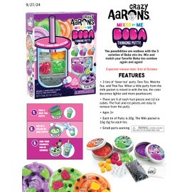 Crazy Aaron's® Mixed by Me Boba Thinking Putty® Kit