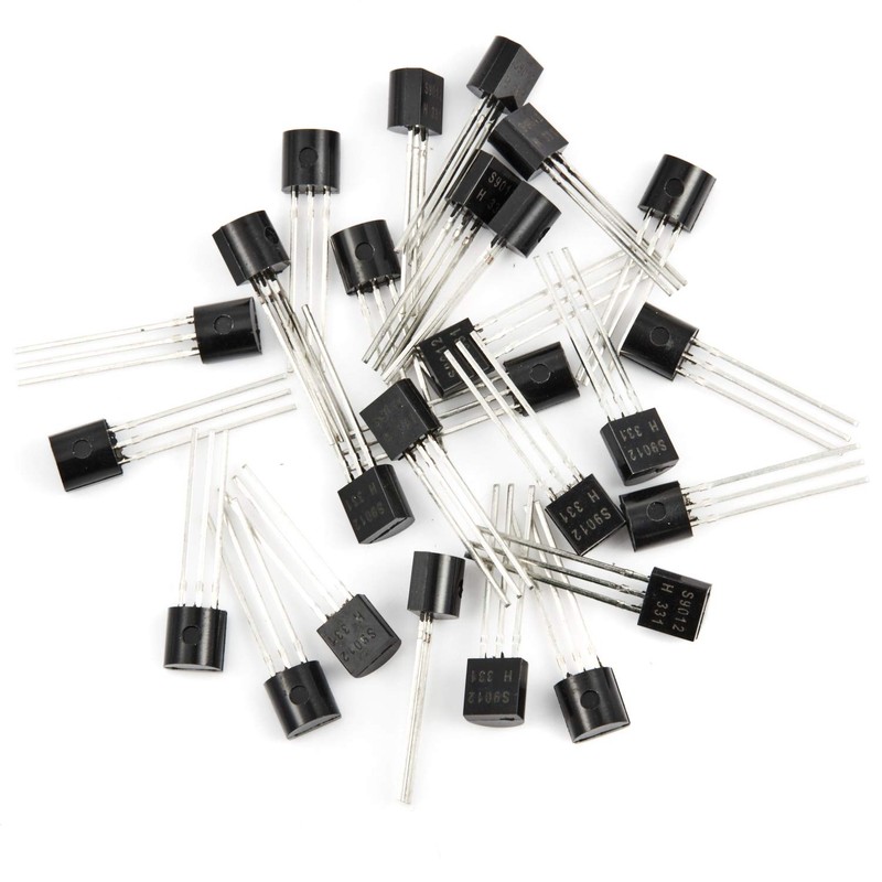 Chanzon S9012 TO-92 PNP Power BJT Bipolar Junction Transistor (Pack