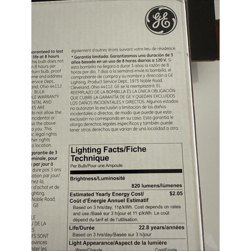 GE 17W PAR38 LED Narrow Flood 3000K 25000hr Light Bulb