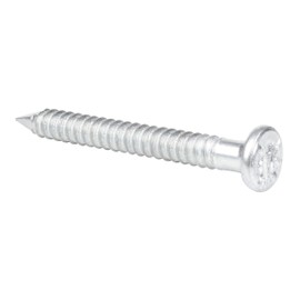 Gah-Alberts 331634 Annular Ring Nails Diameter 4 mm Length 40 mm Raw Steel Galvanised in Wall-Mounted Box, 50 Pieces