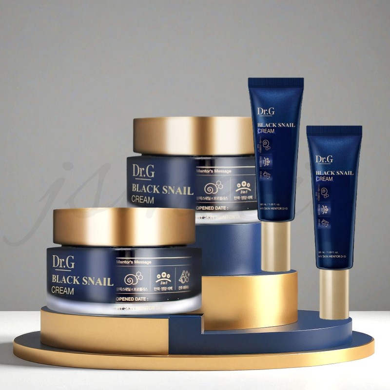 Dr. G Black Snail Cream Snail Cream Set 140ml /