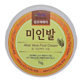 Aloe Vera Beauty Foot Cream for Heel & Callus Care, Moisturizing & Smoothing Foot Scrub 2ea