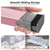 7 Day Metal Pill Organizer, Large Travel Pill Box with