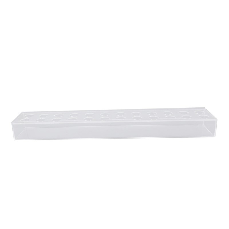 Acrylic Flower Vase Clear Rectangular Centerpiece Box Home Decoration for