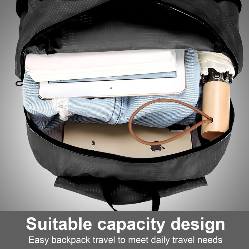 Colexy Ultra Lightweight Packable Hiking Daypack, Waterproof Unisex Daypack Outdoor,