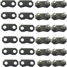Carlton 12 x Repair Kit Links Saw Chain 1/4" LP Pitch .050 Gauge Total 24 Pc