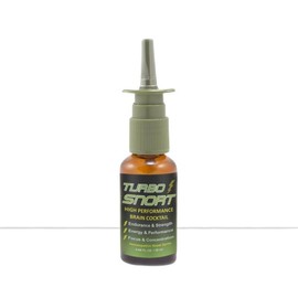 Sinus Plumber Turbo Snort Caffeine Energy Nasal Spray - 0.68 fl. oz (20ml) | For Mental Alertness, Memory, Concentration, Oral, & Comfort - Variations: 1 Pack