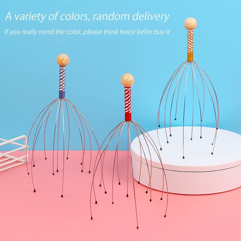 Steel Wire Head Massager Scalp Massager Head Massage Deep Relaxation