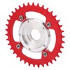 38T 104 BCD Electric Bike Chainring and Adapter Aluminum Alloy