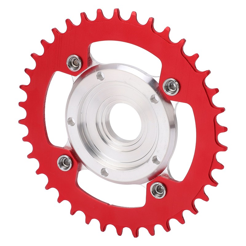38T 104 BCD Electric Bike Chainring and Adapter Aluminum Alloy