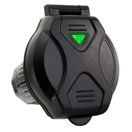 RecPro RV 50 Amp Inlet | RV Power Inlet Receptacle (Black)