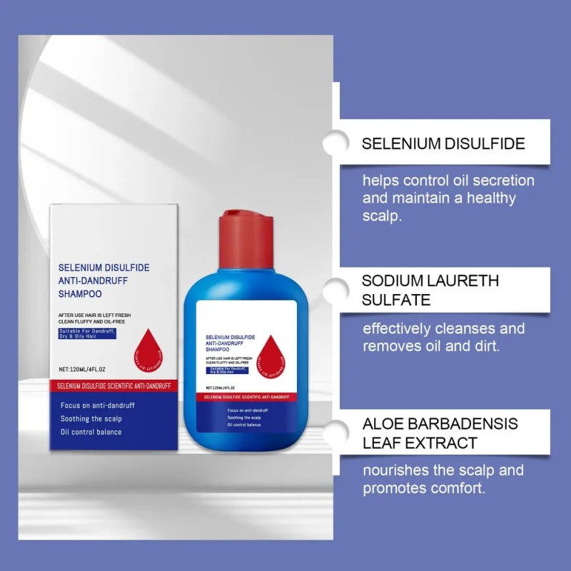 Champú Antidandico, Pérdida De Cabello, Control De Aceite