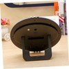 CORHAD Digital Hanging Clock with Temperature and Humidity Simple Round