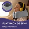 napfun Neck Pillow for Traveling, Upgraded Travel Neck Pillow for