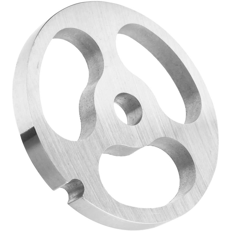 #12 Stainless Steel Meat Grinder Plate *(Stuffing Stuffer)