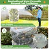 Tetutor 6 Pack Blueberry Bush Netting Cover, Bird Netting for