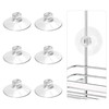 YeeBeny 6Pcs Shower Caddy Connectors - Heavy Strength Large Suction