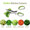 Unbranded Herb Scissors, Kitchen Herb Shears Cutter with 5 Blades