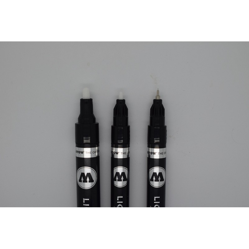 Molotow Liquid Chrome Set of 3, 1, 2, and 4