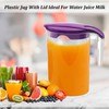 1.75 Litre Plastic jug with Lid Water Juice Milk Pitcher