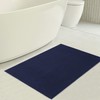 American Soft Linen Bath Rug, 17 in 24 in 100%