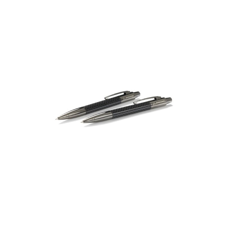 Boeing Carbon Fiber Pen and Pencil Set